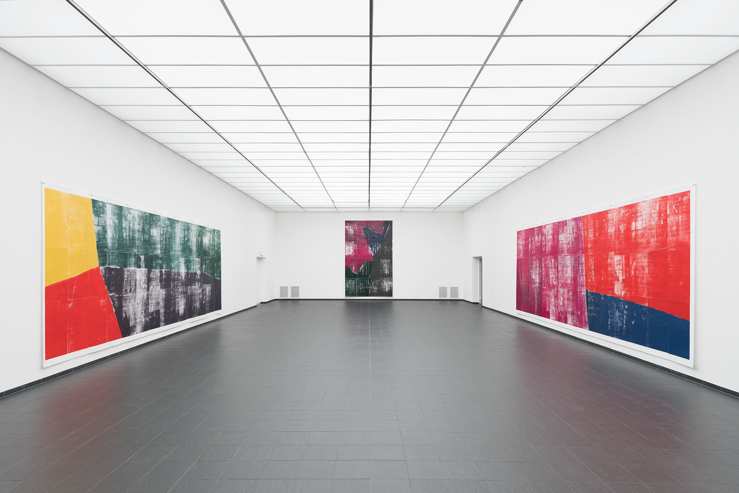 Kunsthalle Darmstadt, Ausstellung, Installation view: Size, Genaro Strobel 2021