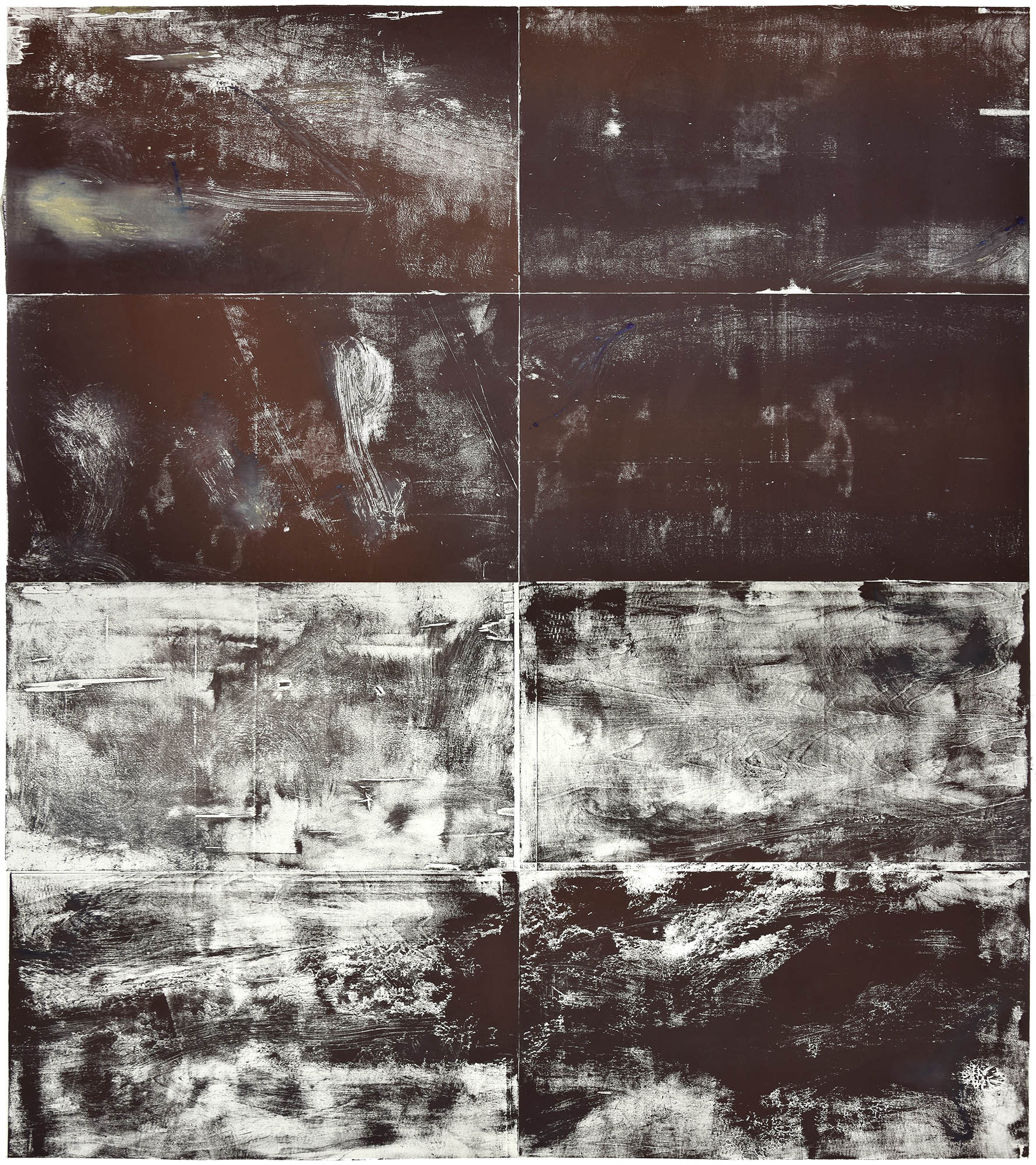 Erde, 2022, wood engraving (beech), 259 x 229 cm, Genaro Strobel