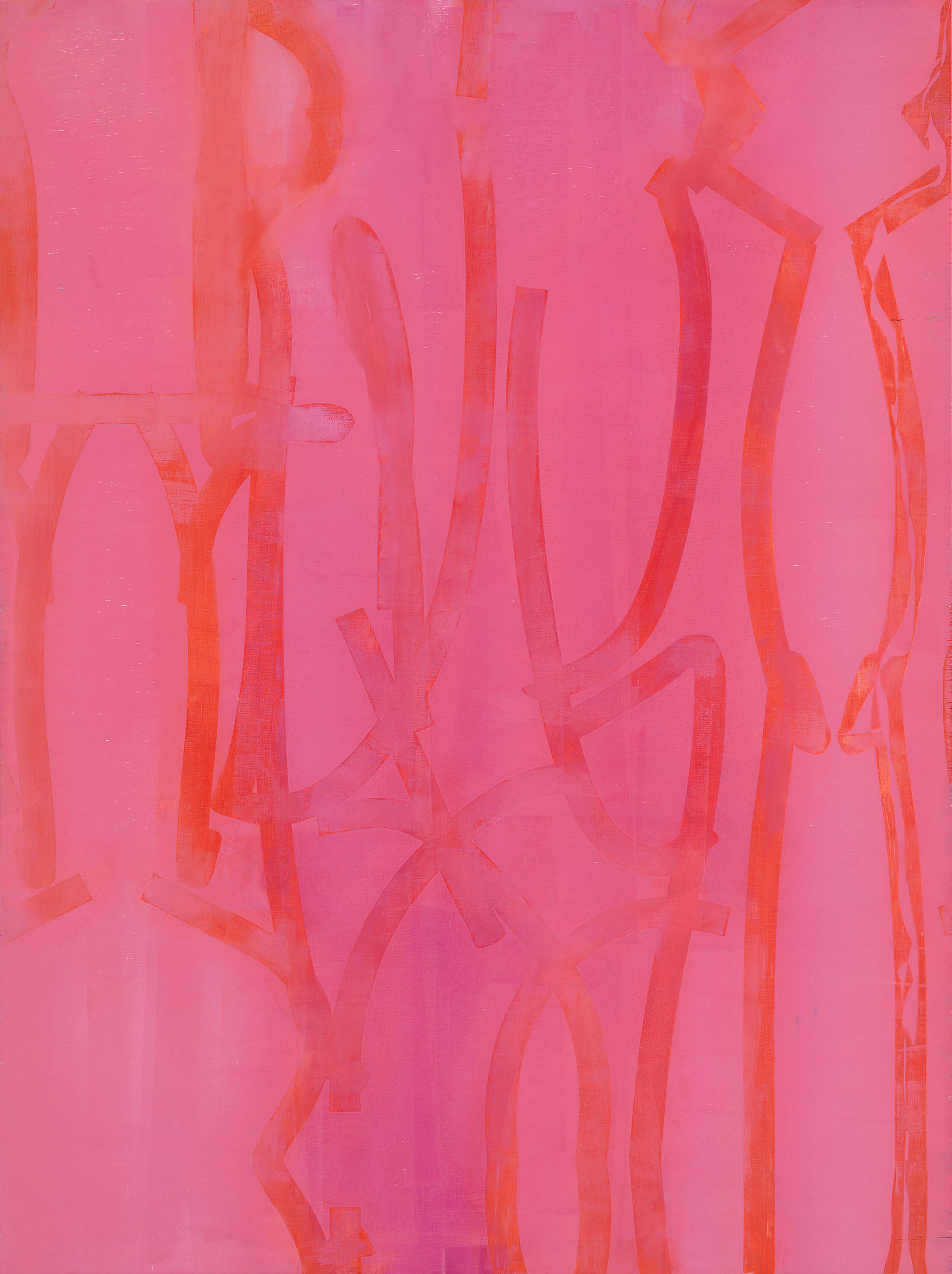 Composition Endless – Day 5-5, 2025, oil on wood (birch), 80 x 60 cm, Genaro Strobel